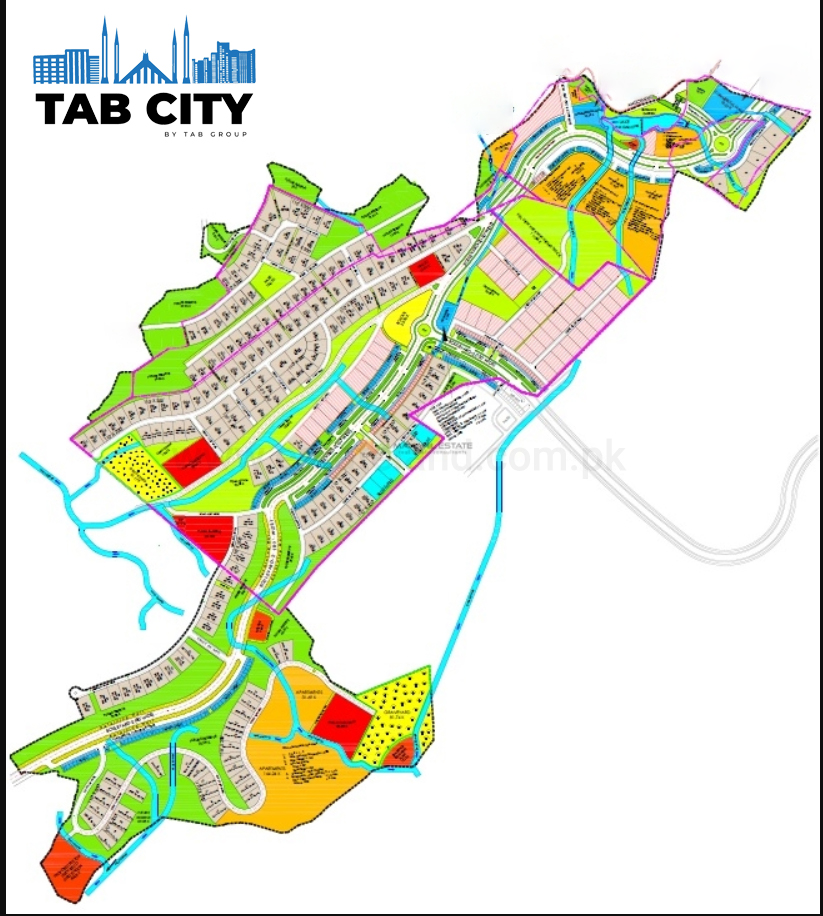 Tab City Rawalpindi Master Plan